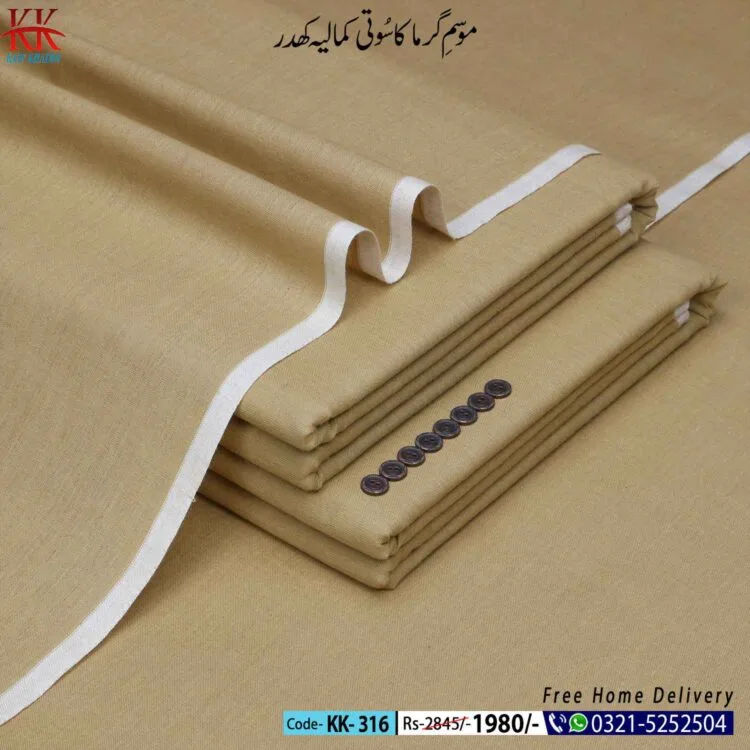 Summer Classic Khaddar-KK-316 - Wholesale designer from Kaif Khaddi, Pakistan