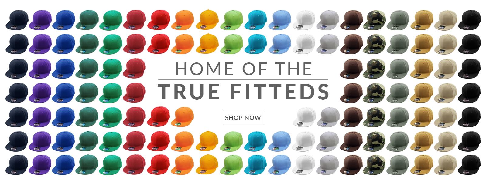 Fitted Flat Brim Hat - Wholesale accessories from KBETHOS, United States