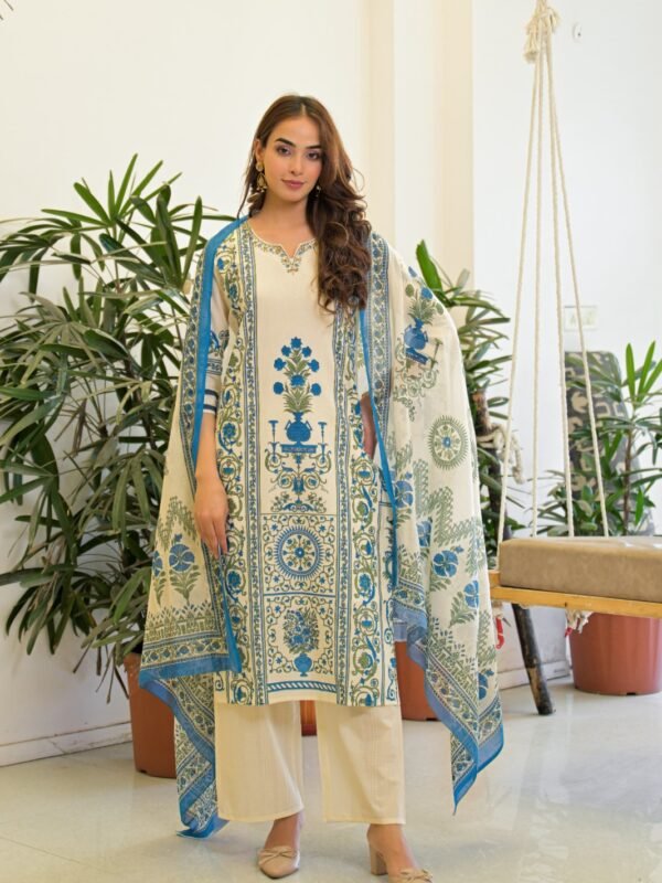 Neelkamal Cotton Suit Set - Wholesale boho from Keeyara, India