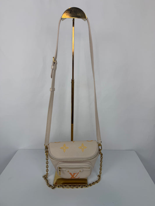 Louis Vuitton Cream w Orange & Yellow Monogram Summer Degrade Bumbag Mini - Wholesale boutique from Kit’s Boutique, United States
