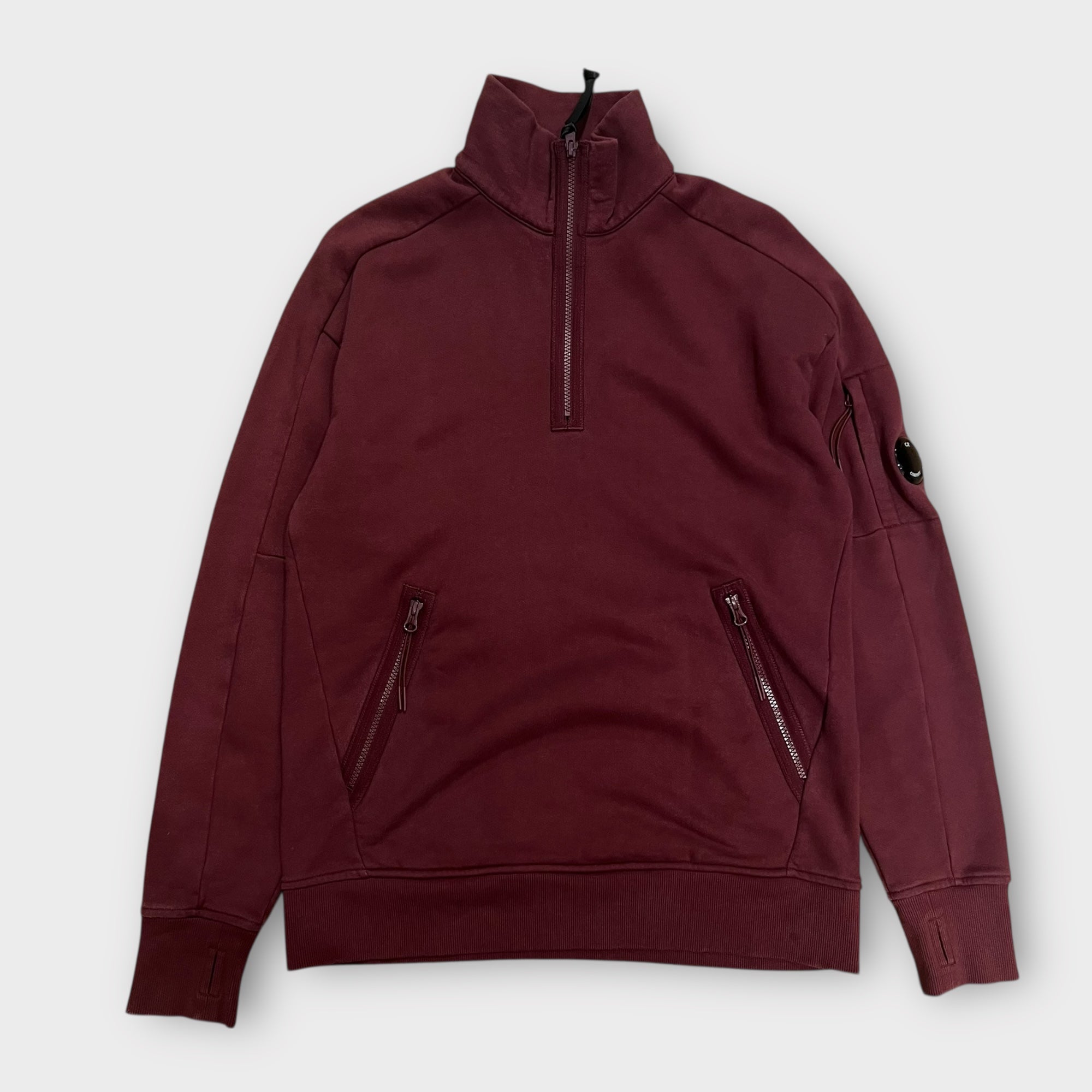 1/4 Zip C.P Company Bordeaux - M - Wholesale eclectic from La Bonne Tenue, France