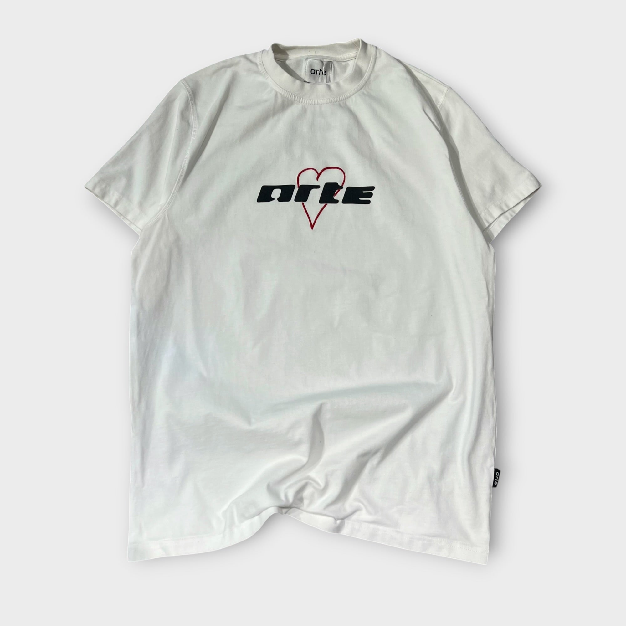 T-shirt ARTE blanc - M - Wholesale eclectic from La Bonne Tenue, France