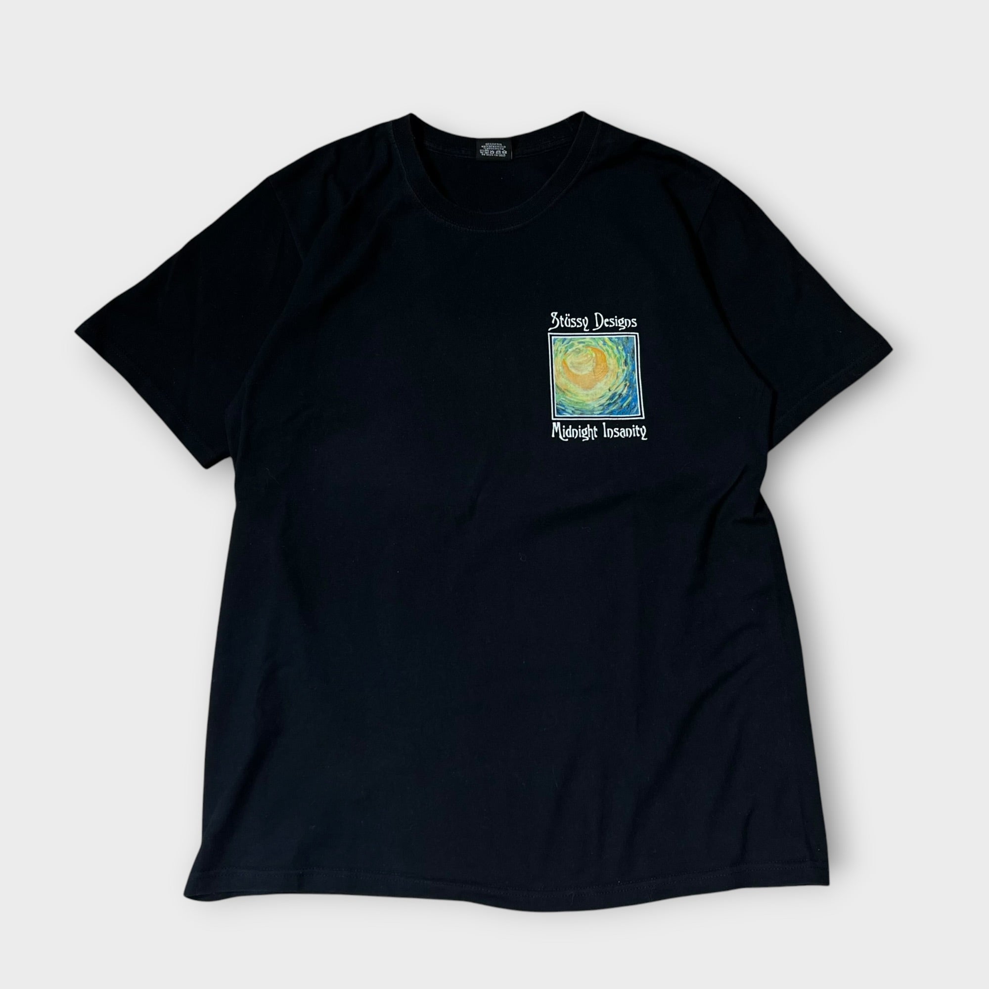 T-shirt Stussy Noir - M - Wholesale eclectic from La Bonne Tenue, France