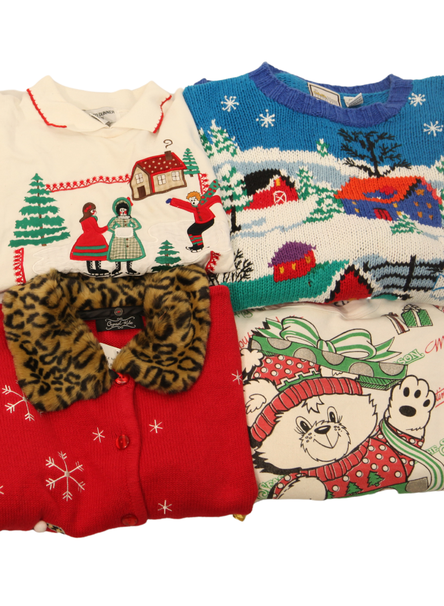 Christmas Holiday Sweatshirt, Tee & Sweaters Box of 50 lbs - Wholesale accessories from LA Vintage Wholesale, United States
