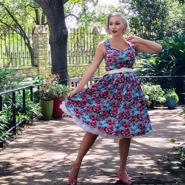 Hepburn Dresses - Wholesale dresses from Lady Vintage, United Kingdom