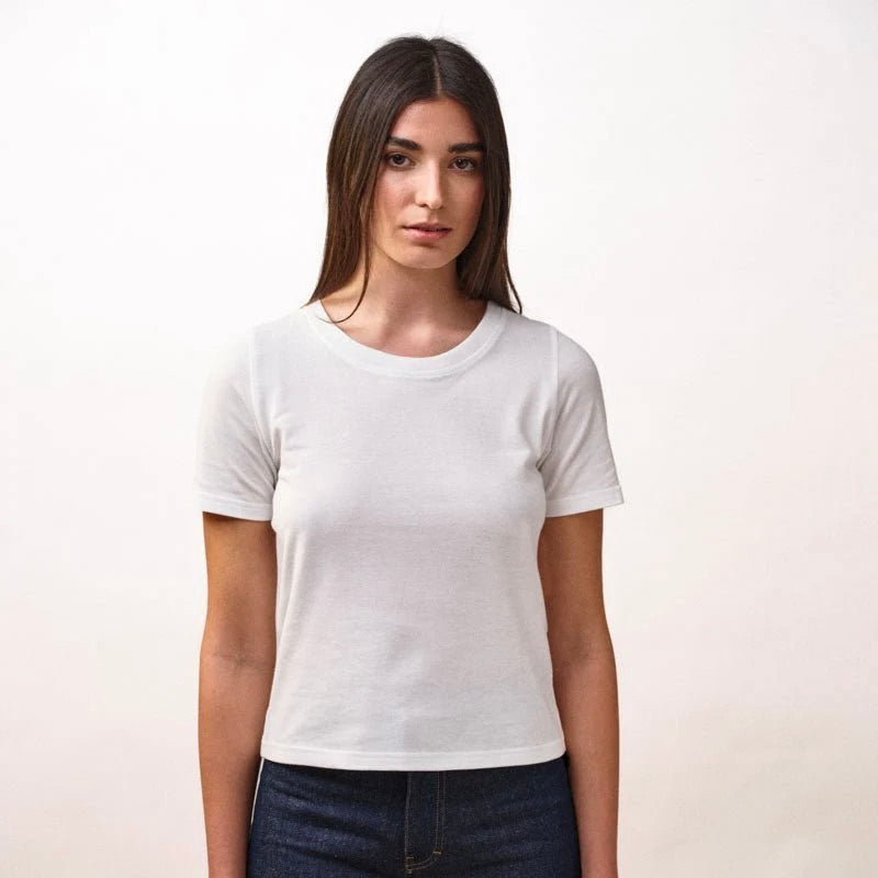 T-shirt Adèle Blanc - Wholesale designer from L’Appartement Français, France