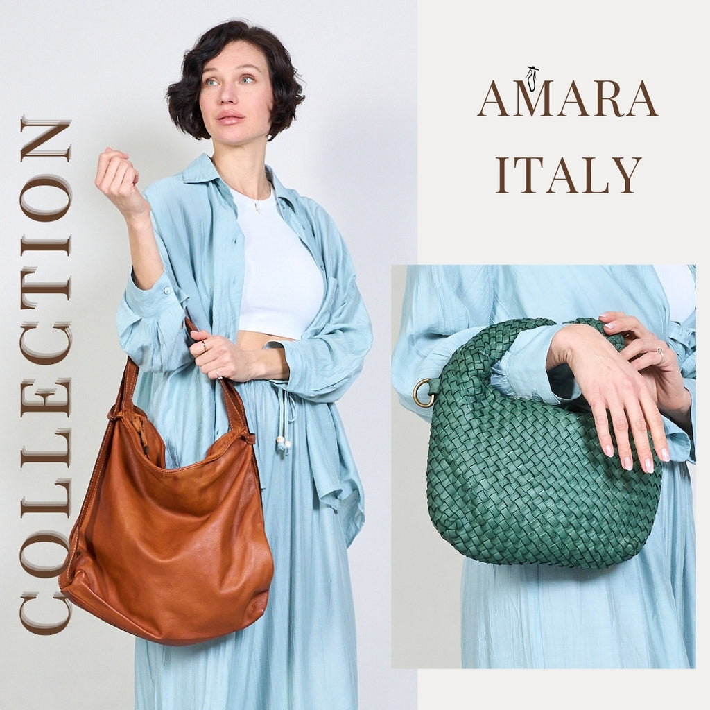 Handmade Leather Vintage Bag - Wholesale accessories from LEIVIP, Italy