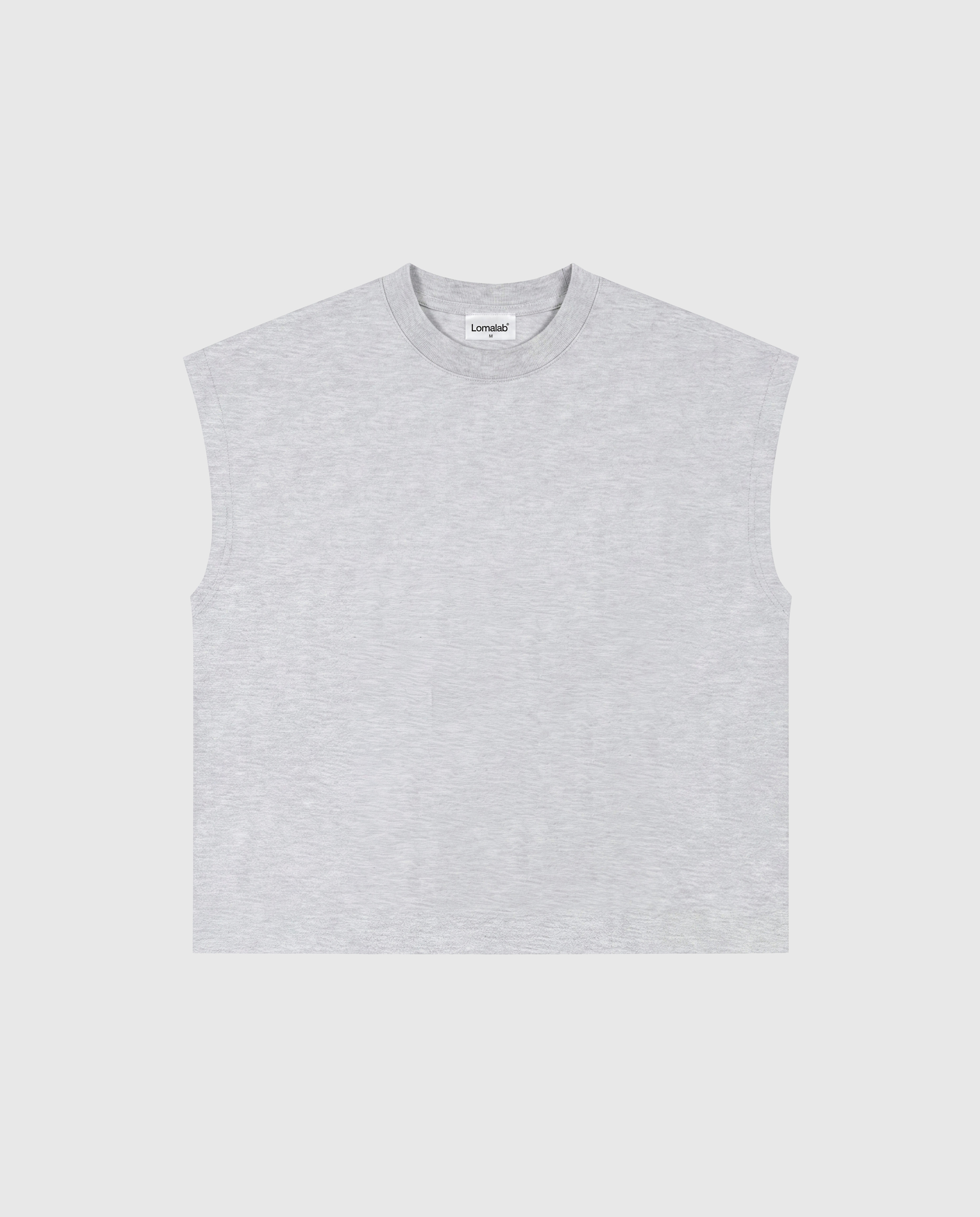 Muscle Tee - Gym Grey - Wholesale mens from Lomalab, Italy