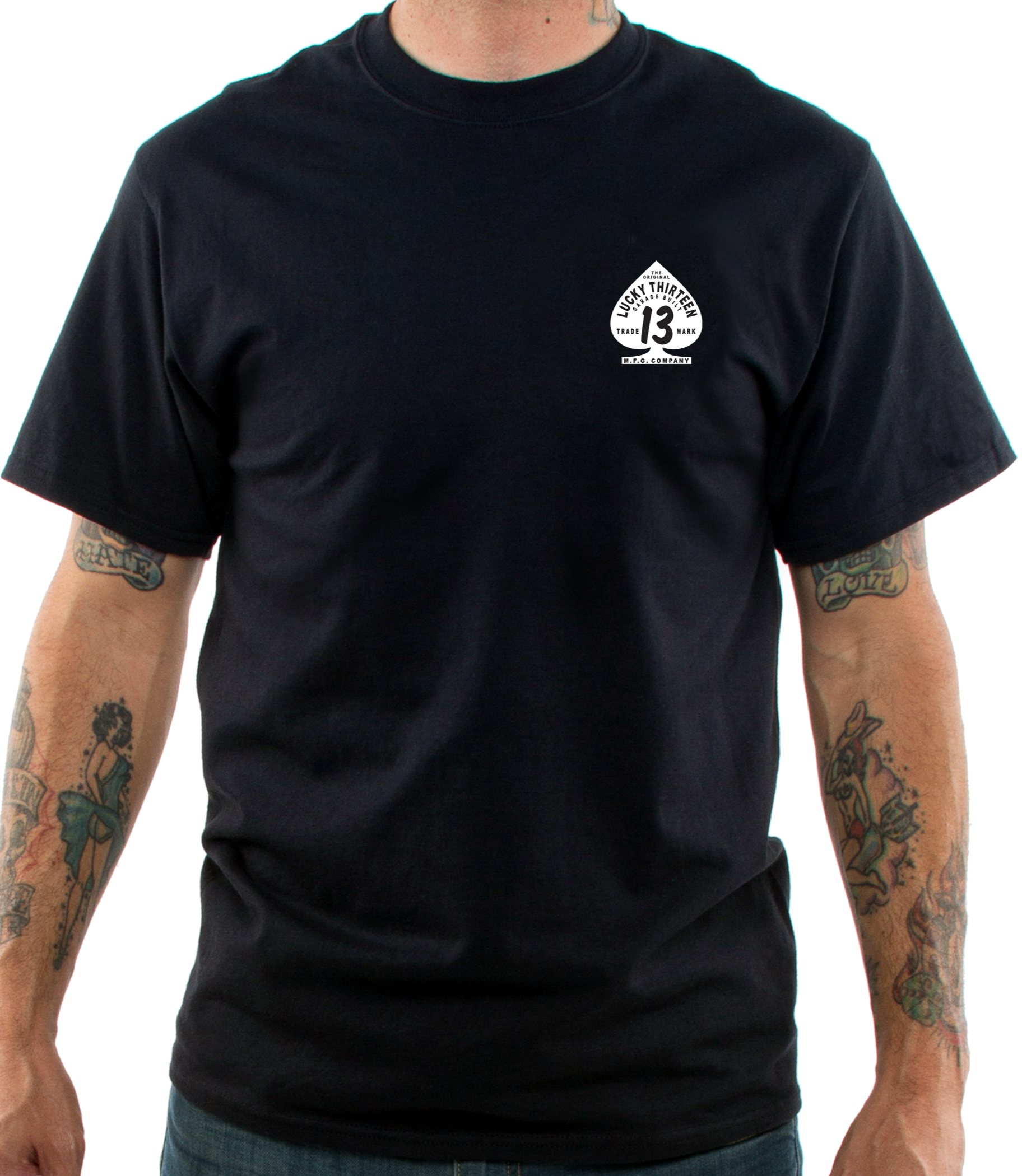 GARAGE BUILT Casual Fit Tee - Wholesale accessories from Lucky 13, United States