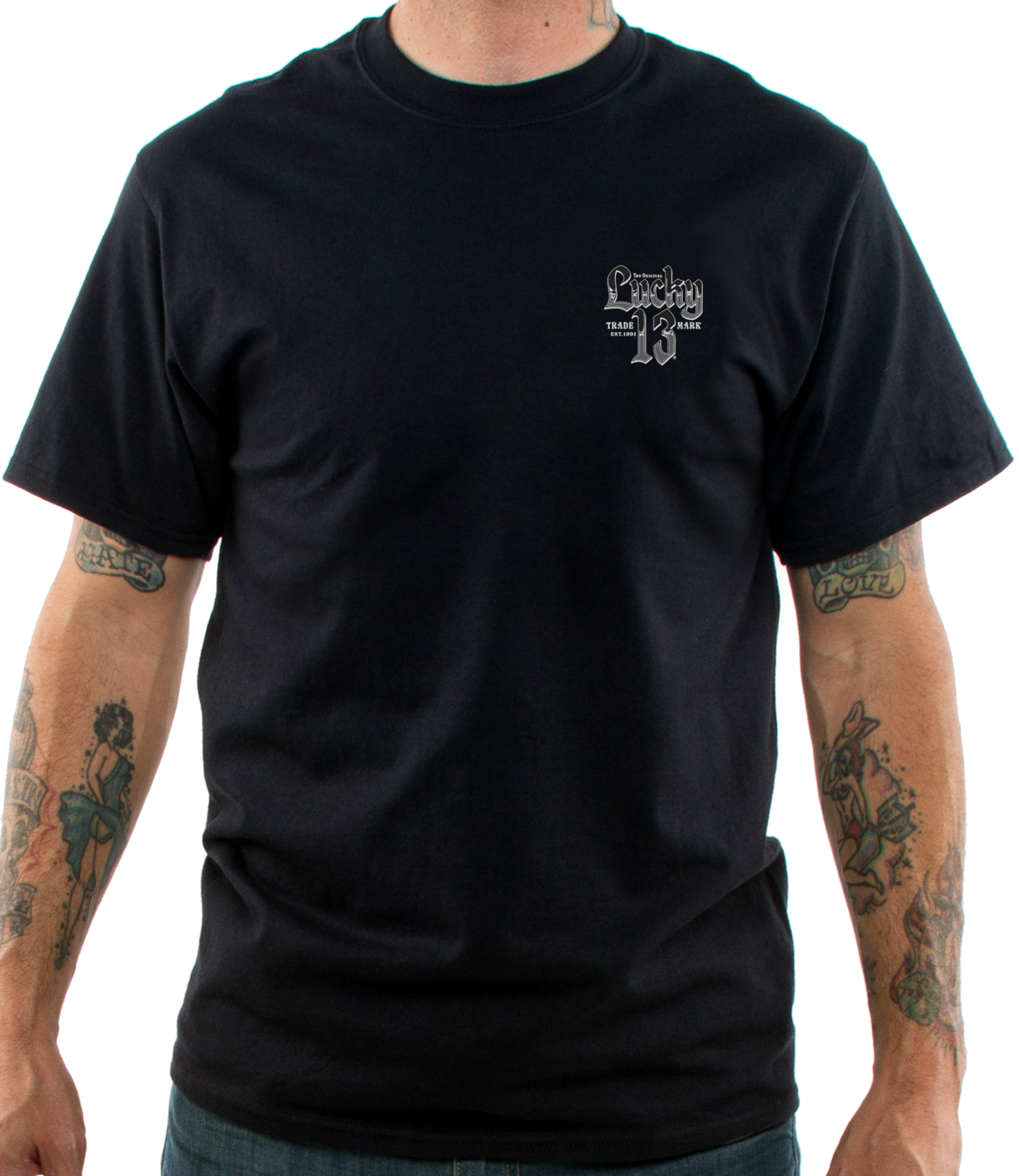 GREY GHOST Casual Fit Tee - Wholesale accessories from Lucky 13, United States