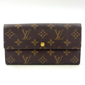 LOUIS VUITTON Porte-Monnaie Credit monogram long wallet - Wholesale designer from LUXLUX, Japan