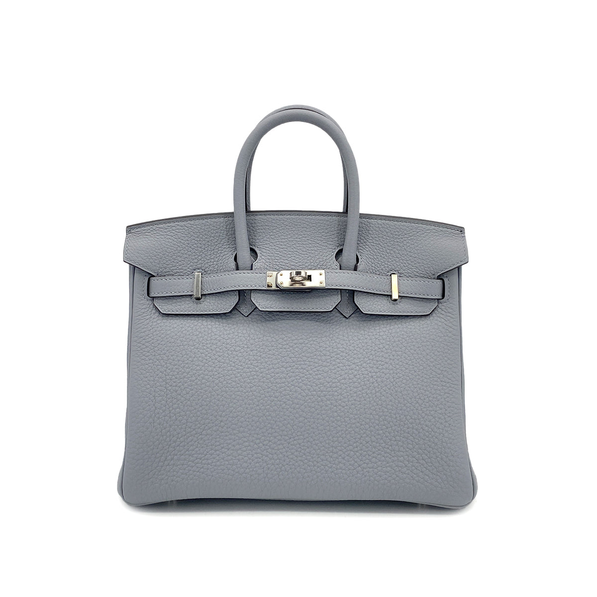 HERMES BIRKIN 25 GRIS PANTIN TOGO HAND BAG 2025 K STAMP PALLADIUM HARDWARE - Wholesale bags from Luxury Promise, United Kingdom