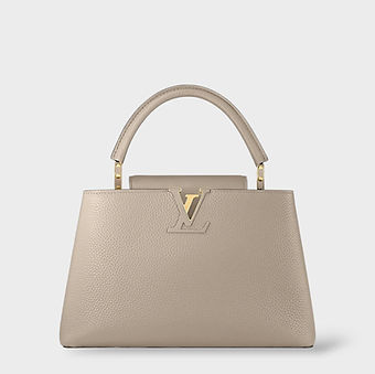 Structured Beige Leather Handbag - Wholesale bags from Luxury Supply, United Kingdom