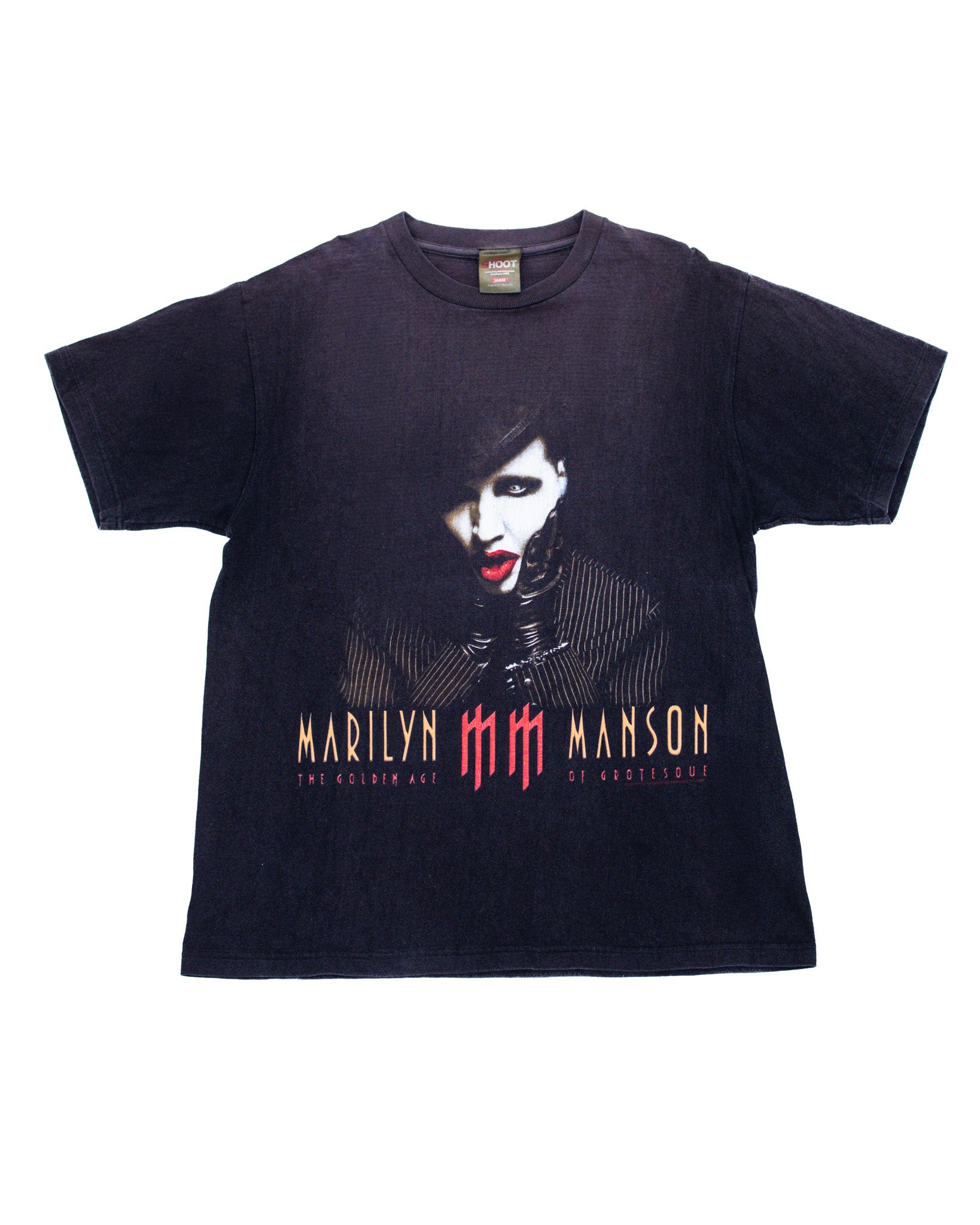 2003 SHOOT MARILYN MANSON GROTESK BURLESK TOUR TEE - Wholesale budget from M-Star Studios, United States