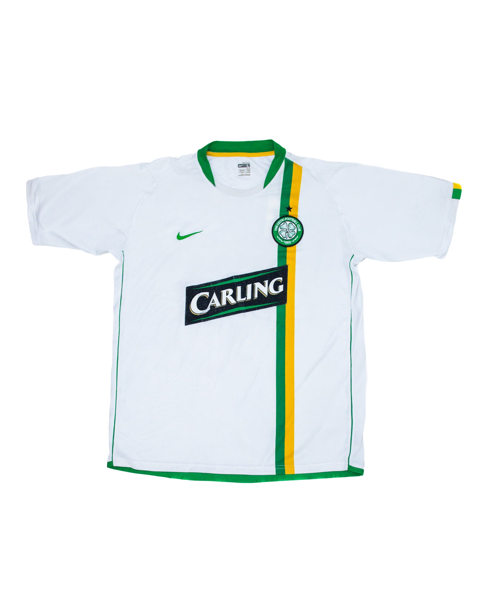 NIKE CELTIC FC 2006/07 AWAY JERSEY IN TECHNICAL SPHERE DRY - Wholesale budget from M-Star Studios, United States