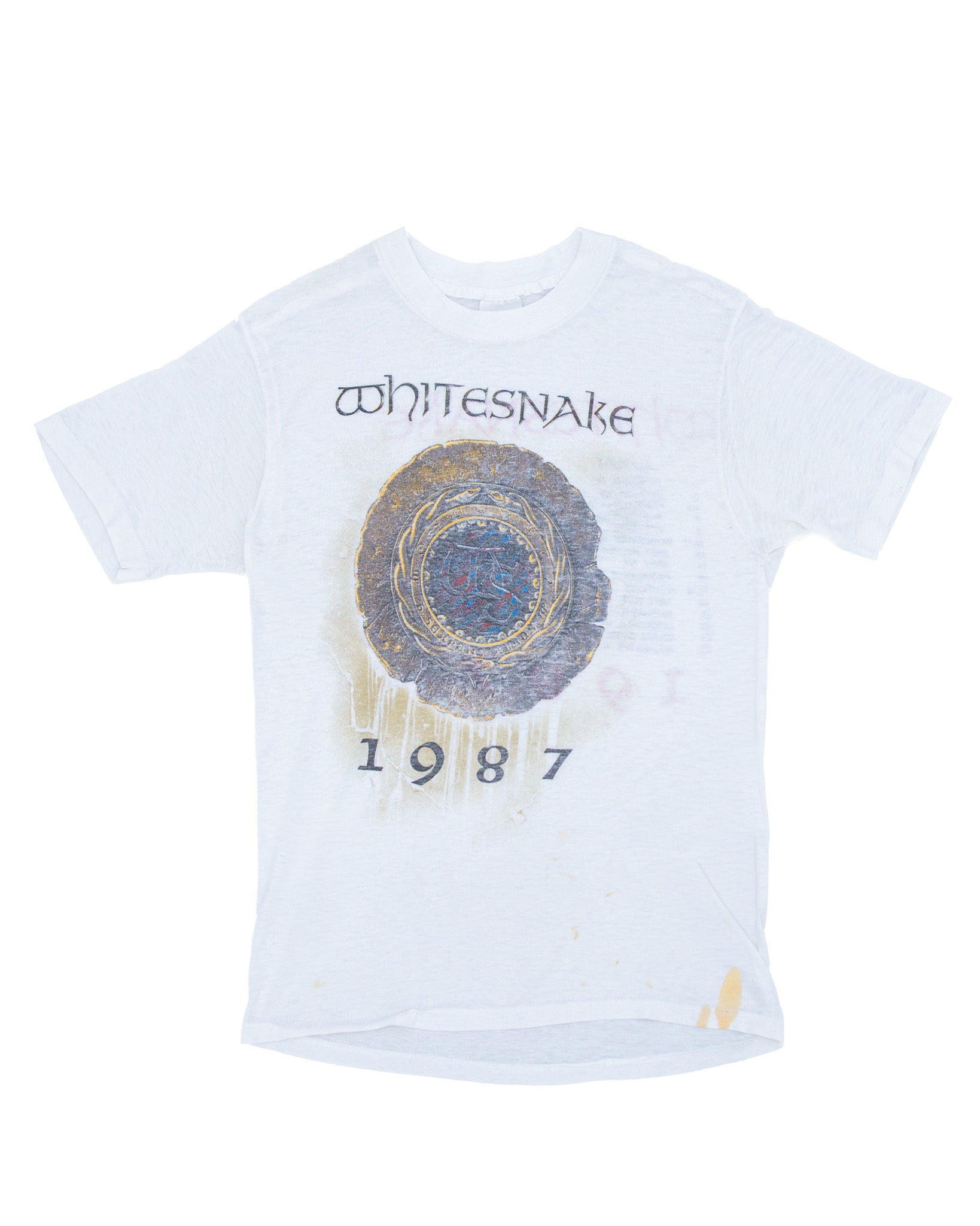 WHITESNAKE 1987 NORTH AMERICAN TOUR TEE - Wholesale budget from M-Star Studios, United States