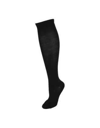 Plain Black Knee High Socks - Wholesale accessories from Macahel, United Kingdom