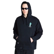 (XXL) Y2K Black Graphic USA New York America Hip Hop Mens Hoodie Size XXL - Wholesale casual from Magic X Kale, 