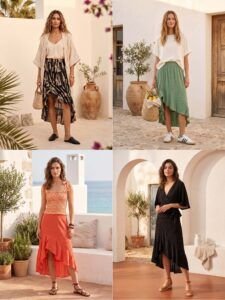 Mid Skirt - Wholesale boho from Makiara, Spain