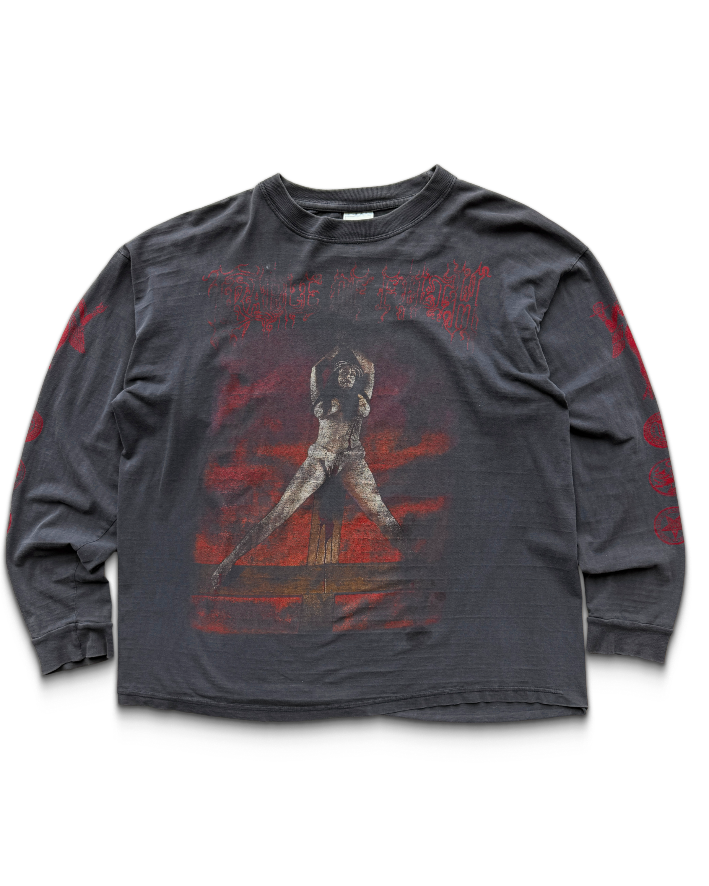 1998 Cradle of Filth Desire Me Like Satan Long-Sleeve T-Shirt - Wholesale high-end from MARKED APS, Denmark