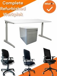 Refurbished Complete Werkplek - Wholesale budget from Mauron Kantoormeubelen BV, Netherlands