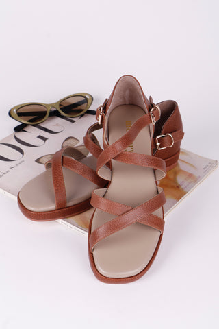Early 1950s summer sandals - Brown - Sophia - Wholesale footwear from Memery, Denmark