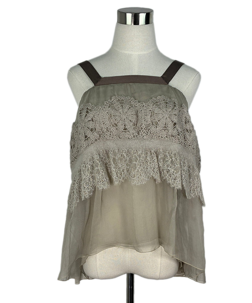 Christian Lacroix Vintage Silk Camisole sz 6 - Wholesale consignment from Michael’s Consignment NYC, United States
