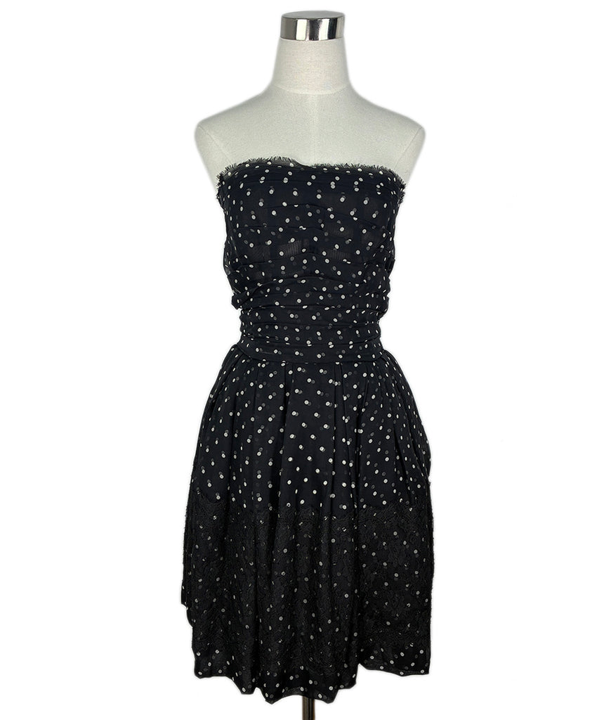 Dolce & Gabbana Vintage Polka Dot Mini Dress sz 40 - Wholesale consignment from Michael’s Consignment NYC, United States