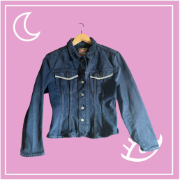 Veste empiècements – Taille S/XS - Wholesale boho from Moitié Moitié, France
