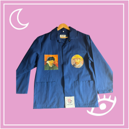 Veste empiècements – Taille XL - Wholesale boho from Moitié Moitié, France