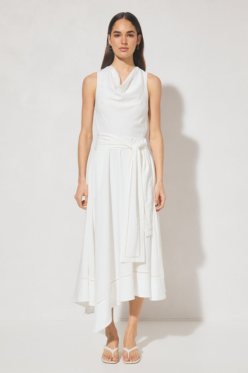 Chiara Dress White - Wholesale casual from MØN RENN, Australia