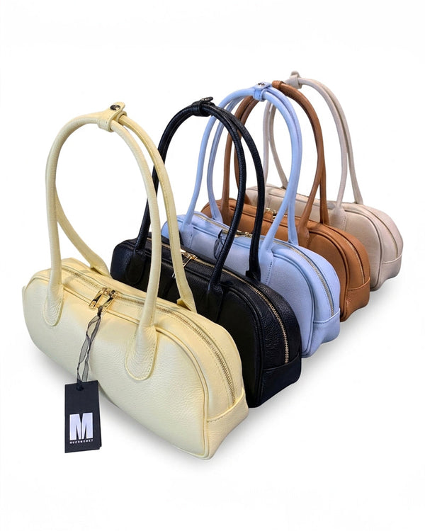 borsa bowling rettangolo manici lunghi - Wholesale accessories from Much Money, Italy