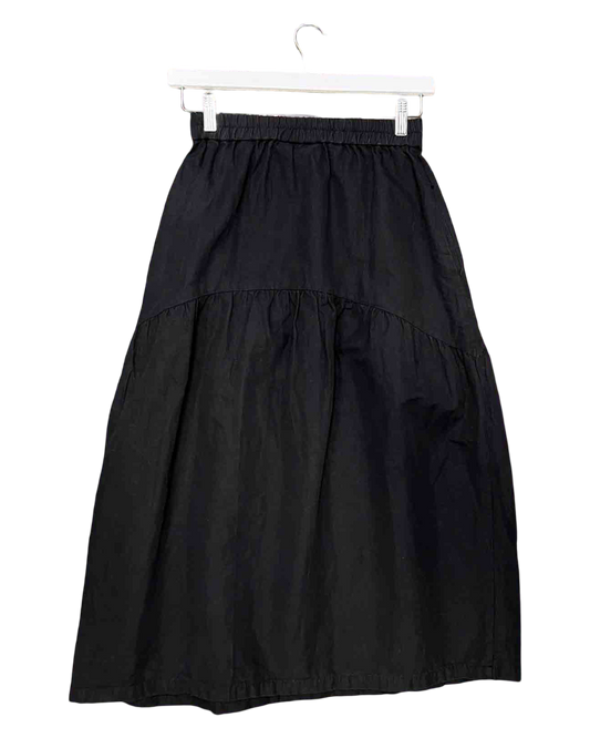 Size XS | Alpha60 Black Tiered Maxi Skirt - Wholesale casual from Mutual Muse, Australia
