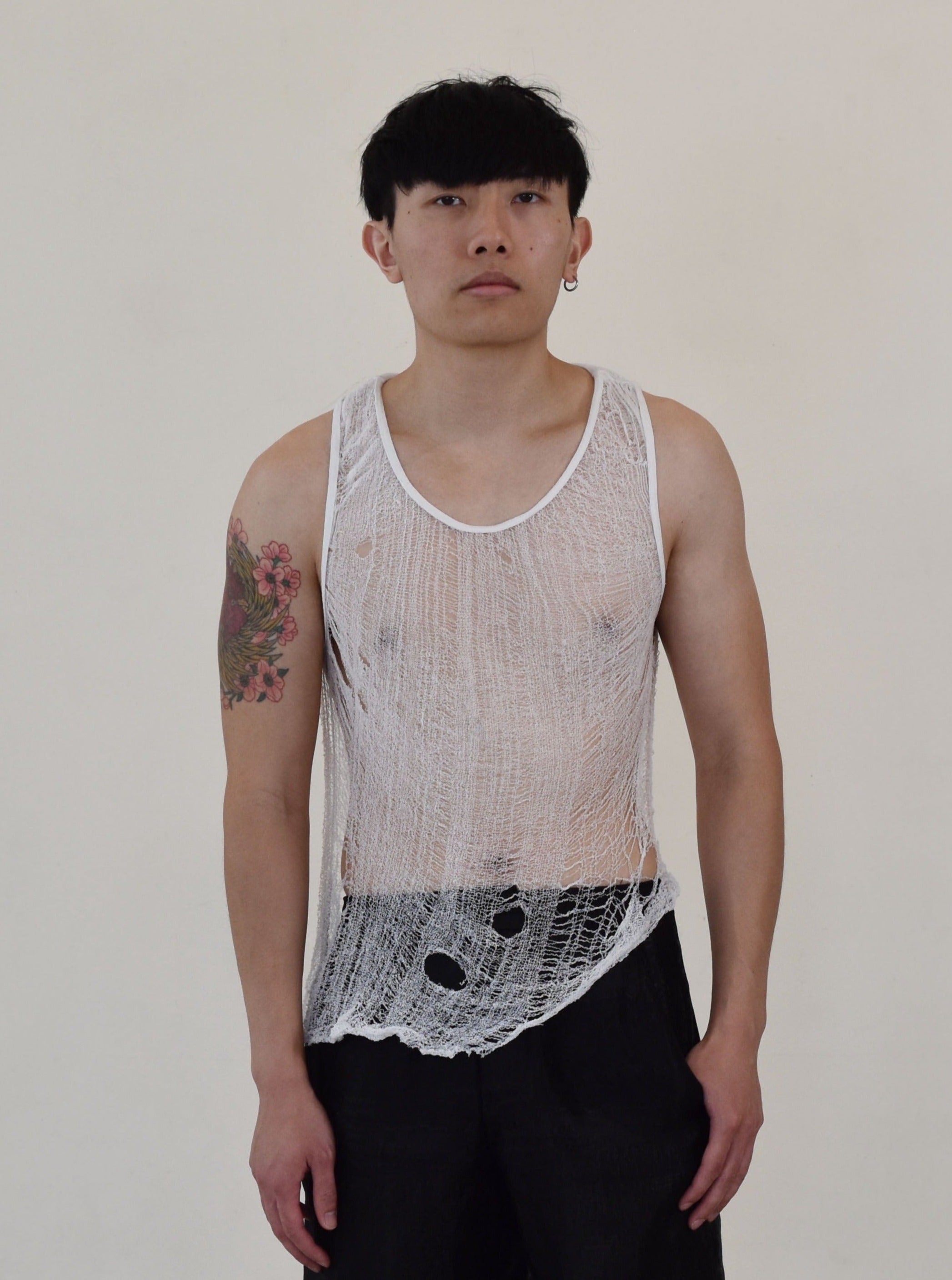 C03 Shredded tank - Wholesale dresses from NACU, Canada