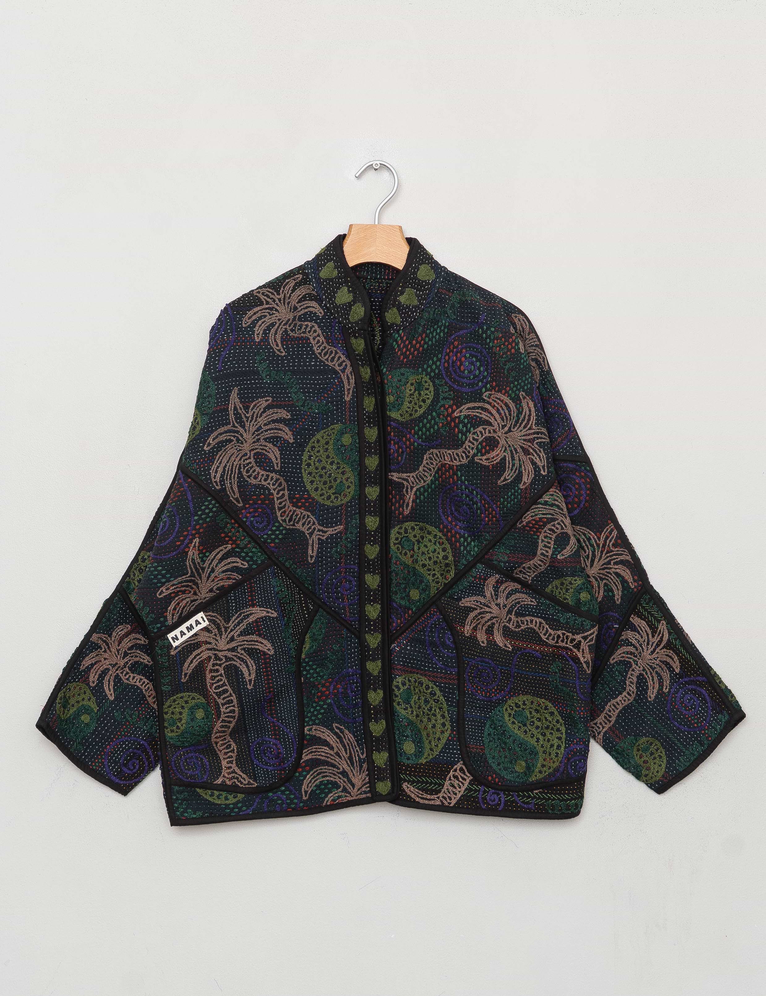 The Ladhiya Suzani Quilted Kantha Jacket - Wholesale boho from Namai, United States