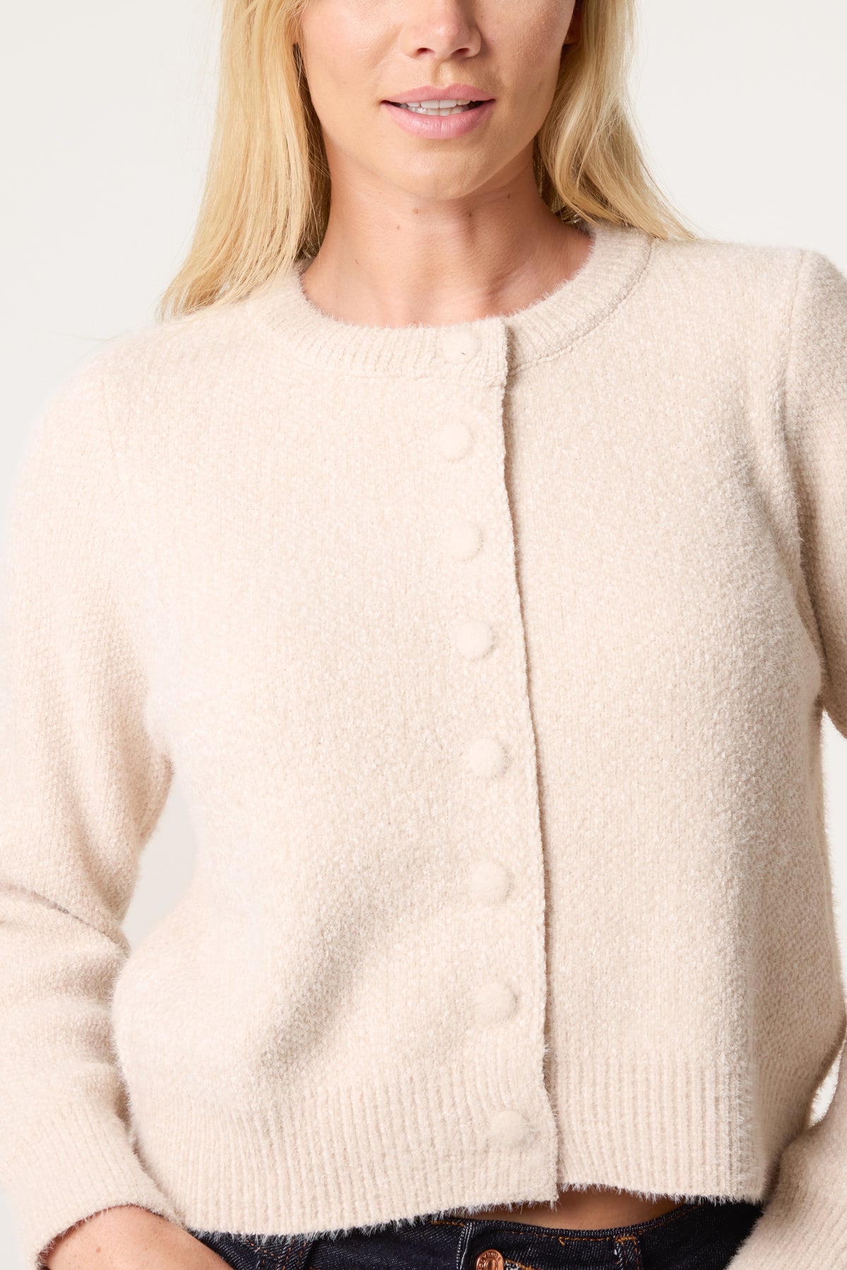 Cardigan Featuring Soft Textured Finish - Wholesale boutique from Nova of London, United Kingdom