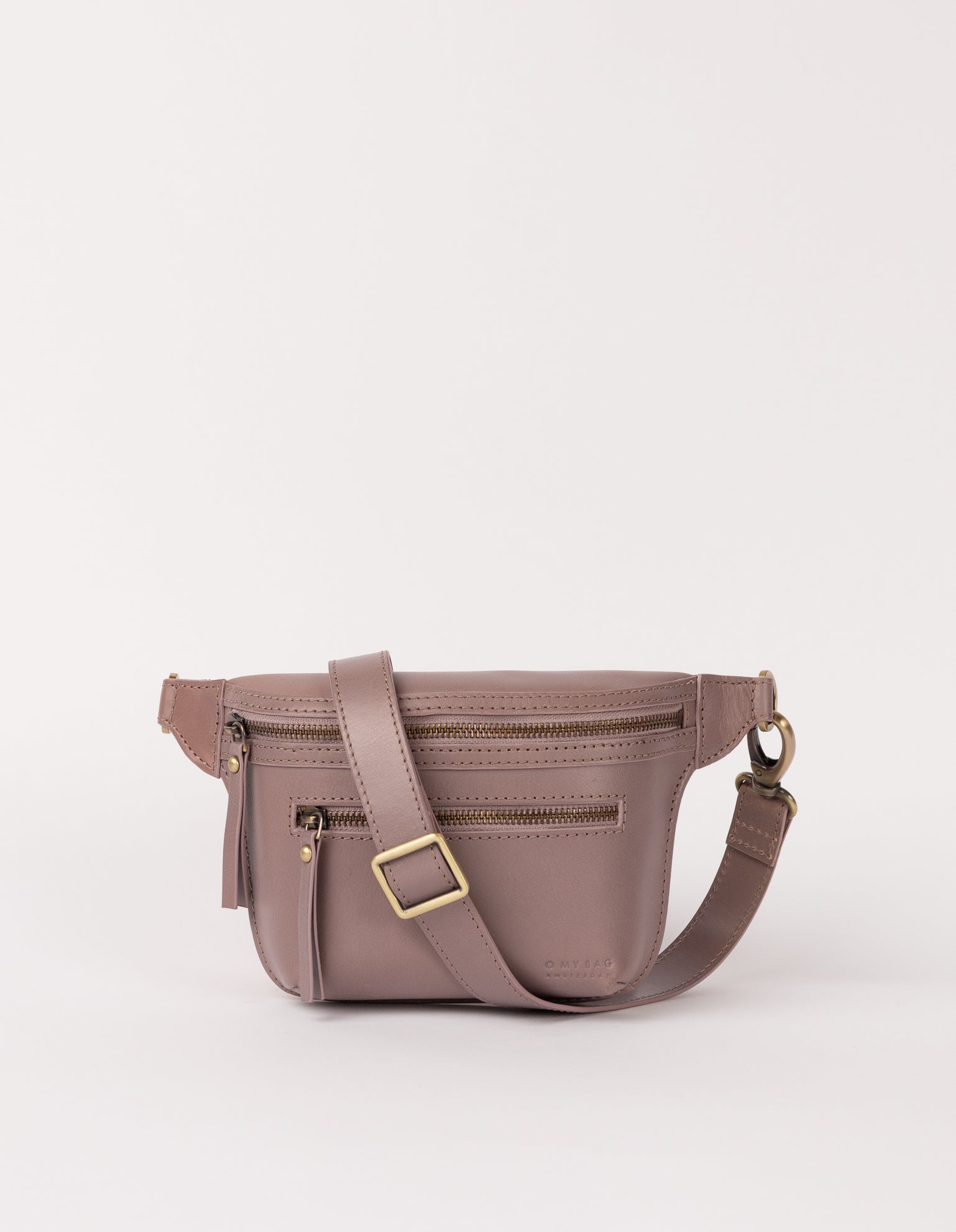 Beck's Bum Bag - Pale Mauve Classic Leather - Wholesale bags from O MY BAG, Netherlands