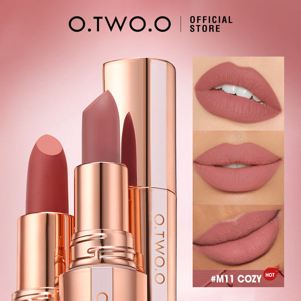 O.TWO.O Matte Finish Waterproof Long Wear Silky Lipstick Hot Sale in US - Wholesale cosmetics from O.TWO.O, China