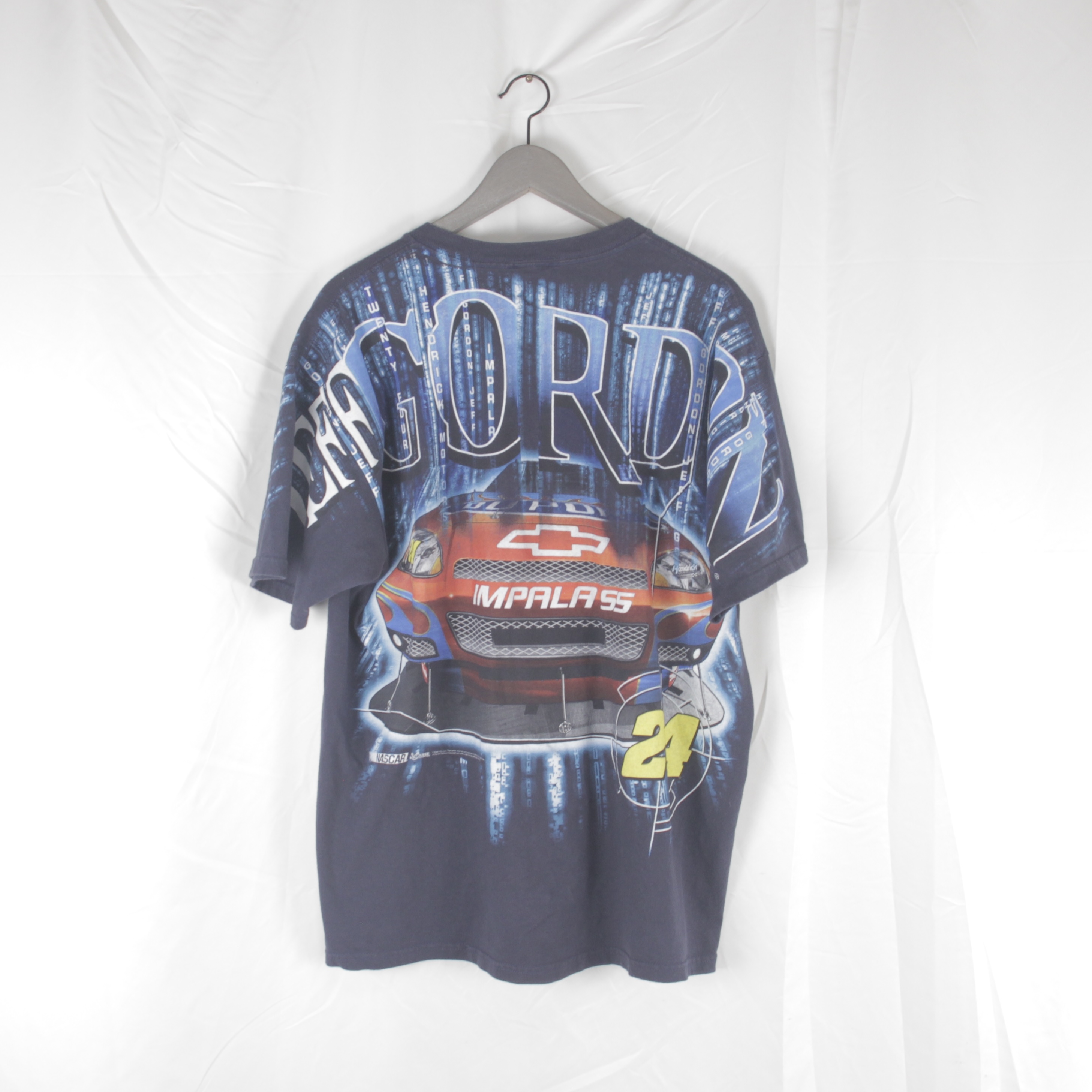 2008 Jeff Gordon NASCAR AOP Tee - XL - Wholesale boho from Offsuited Vintage, United States