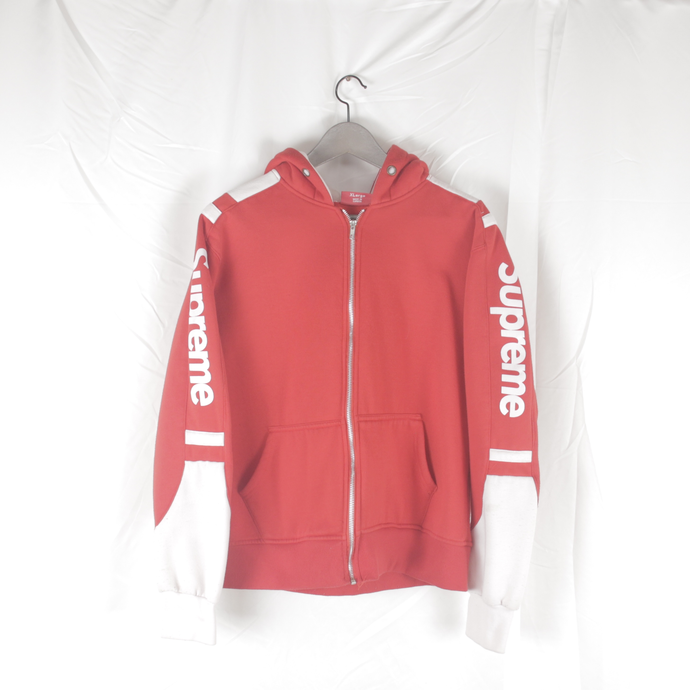 Bootleg Supreme Zip Hoodie - XL (M) - Wholesale boho from Offsuited Vintage, United States
