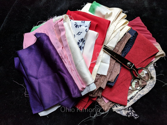 Bulk Kimono Scrap Fabric - Wholesale boho from Ohio Kimono, United States