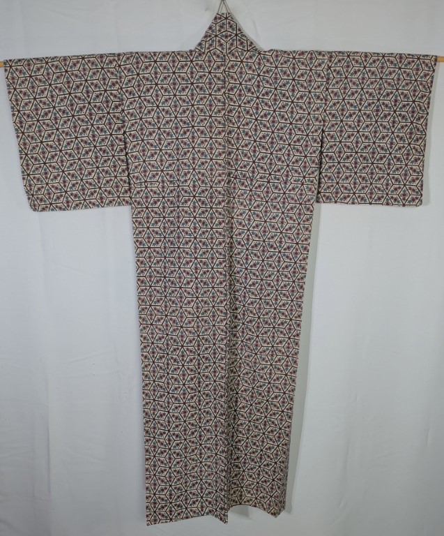 Off-White & Rustic Red Kimono - Wholesale boho from Ohio Kimono, United States