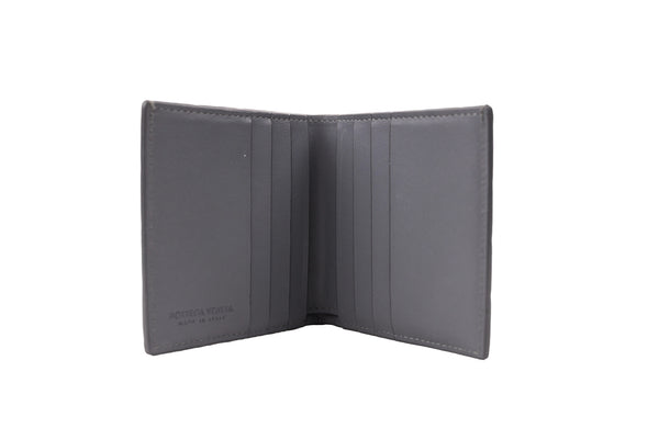 Bottega Veneta Gray Intrecciato Men’s Bifold Wallet - Wholesale accessories from On Que Style, United States