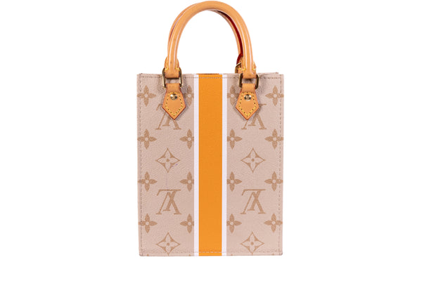 Louis Vuitton Beige Monogram Sac Plat Petit Coated Canvas Tote - Wholesale accessories from On Que Style, United States