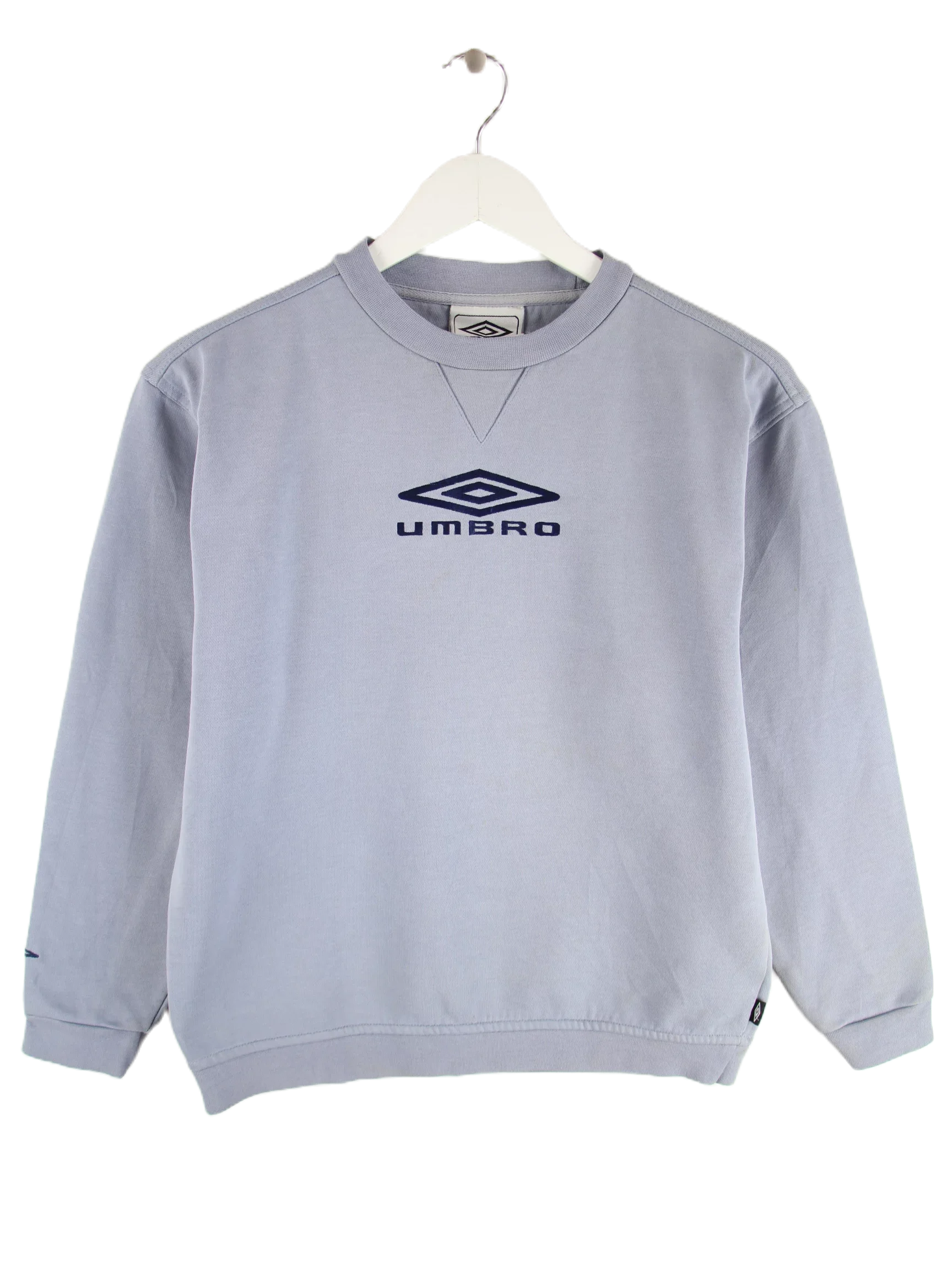Fila 00s Big Logo Damen Sweater Blau L - Wholesale 80s from Peeces, Germany