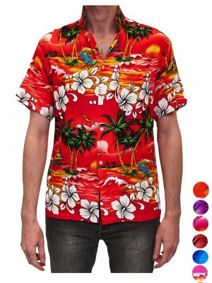 Hawaiian Shirt Floral Print - Wholesale designer from Pepper Tree London, United Kingdom