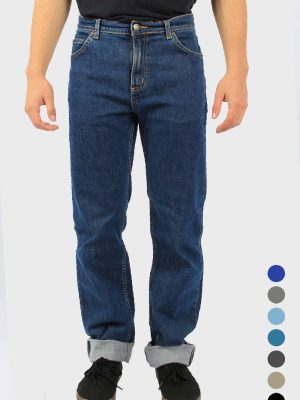 Lee Brooklyn Jeans Straight Leg Stretch Regular Fit - Wholesale designer from Pepper Tree London, United Kingdom