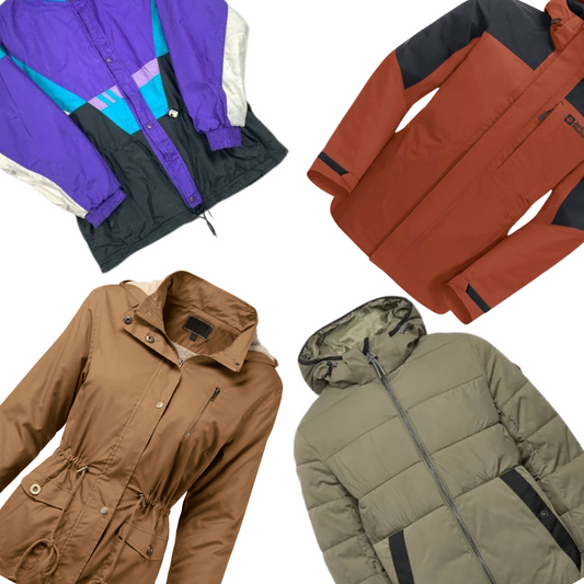 45kg Adult Anorak Jackets / 53 - 58pcs - Wholesale budget from Pick And Choose Wholesale Clothing, South Africa