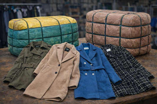 45kg Ladies Coats Mix / 40-45pcs - Wholesale boho from Pick & Choose Wholesale, South Africa