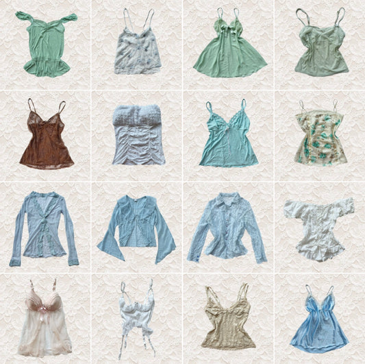 Y2K DREAMY BUNDLE x 44 PCS - Wholesale boho from pliswholesale, Poland